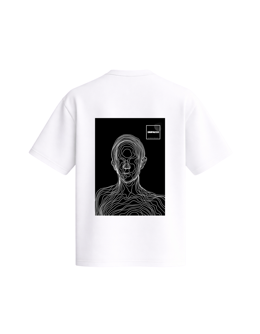 DRIPACCO© DRIPTORTED  Inspired Oversized T-Shirt