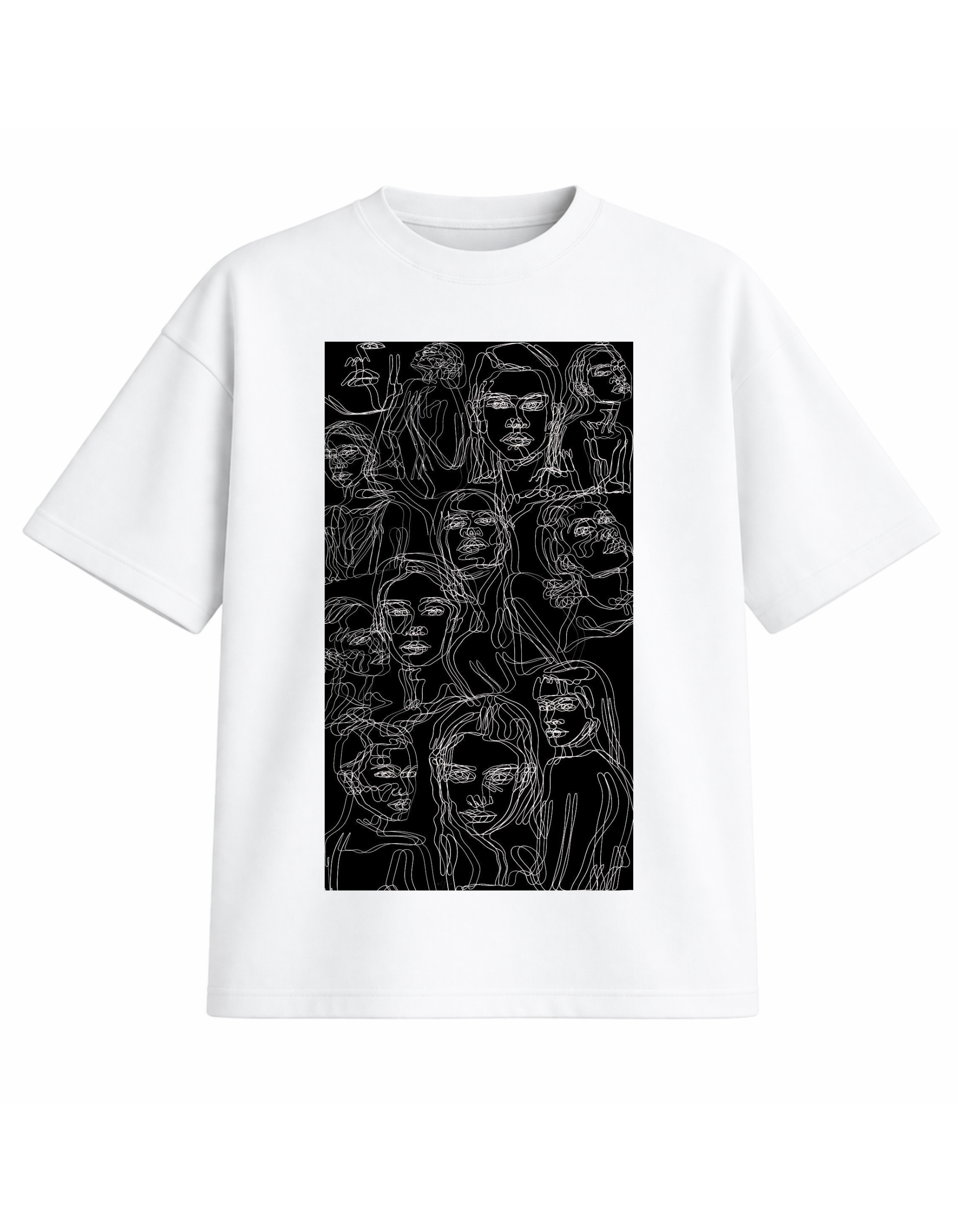 DRIPACCO© DRIPTORTED  Inspired Oversized T-Shirt