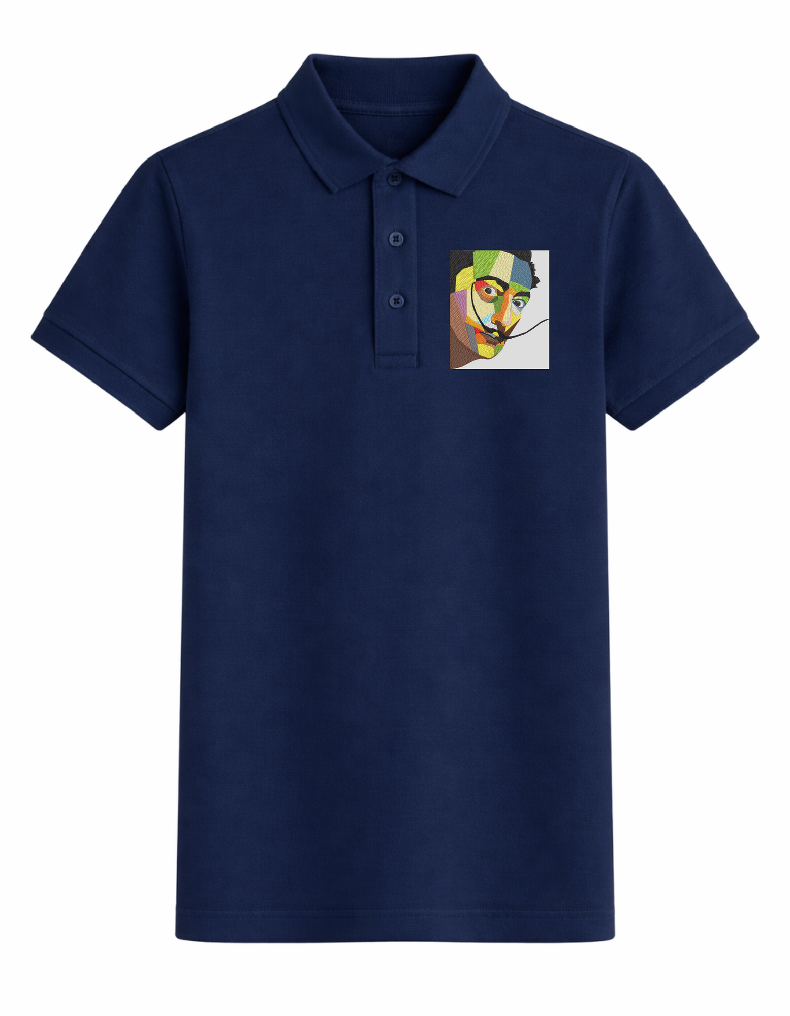 DRIPACCO© Dali Classic Embroidery Polo