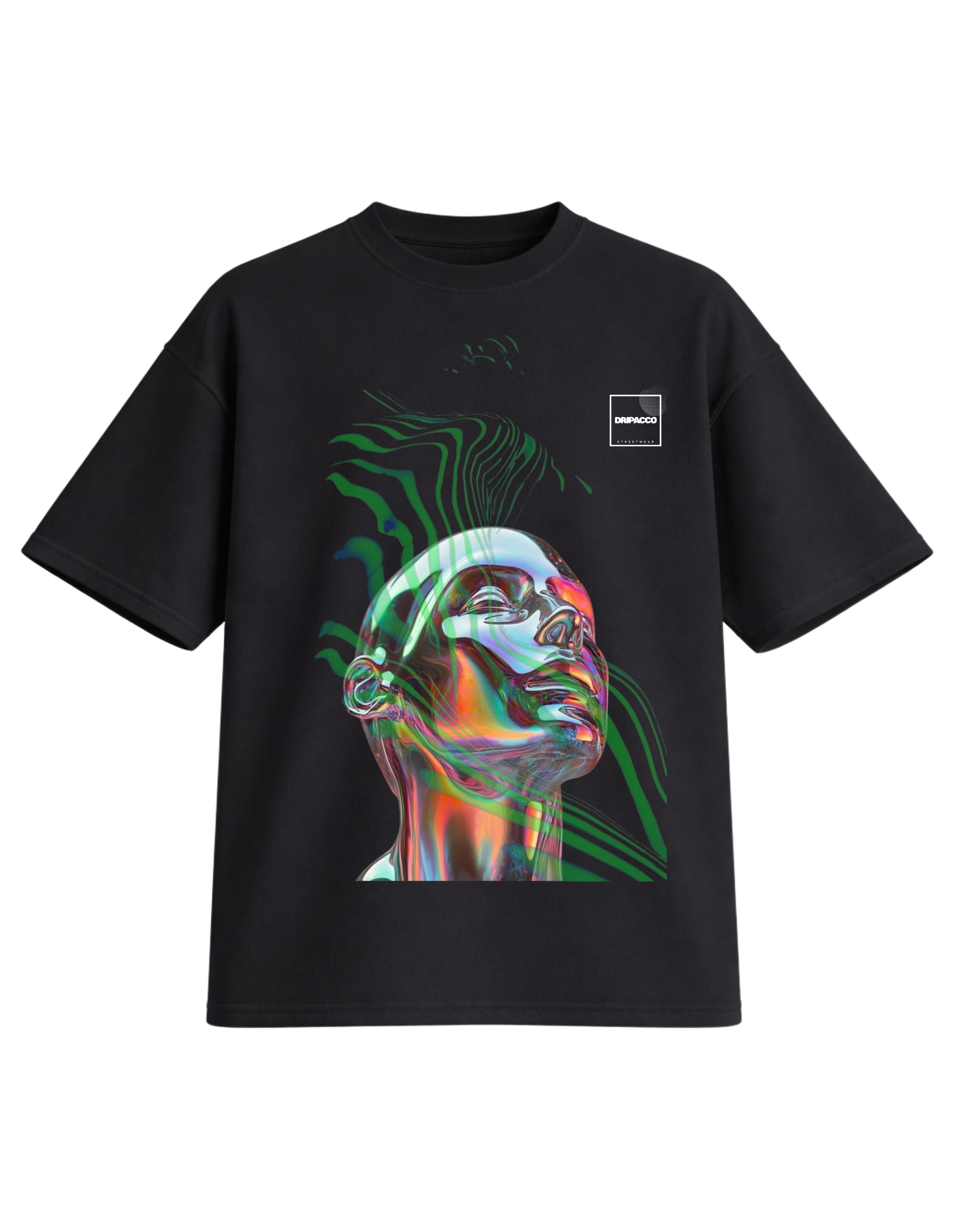 DRIPACCO© FOCUS DRIPTORTED Oversized T-Shirt