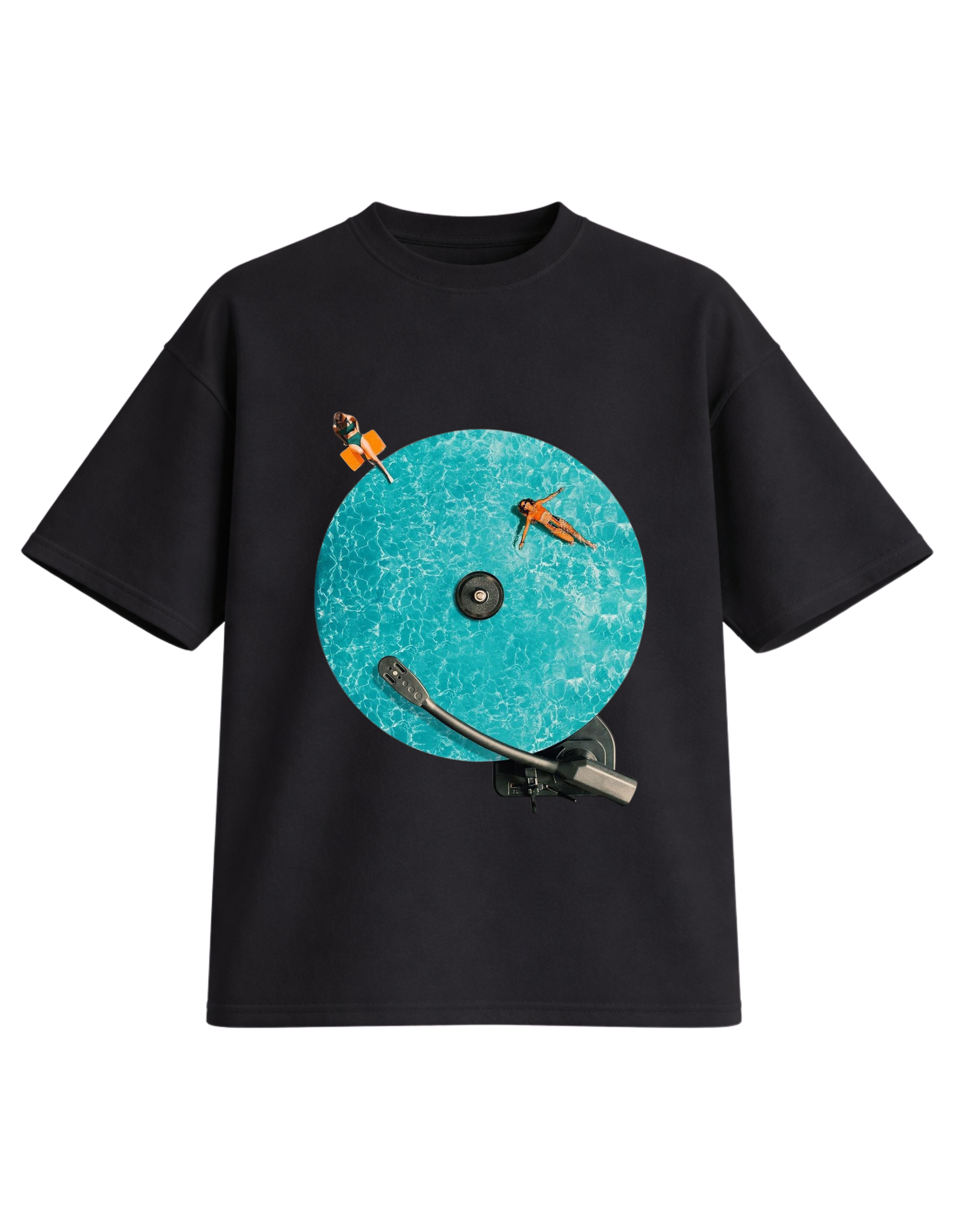 DRIPACCO© LOOP DRIPTORTED Oversized T-Shirt