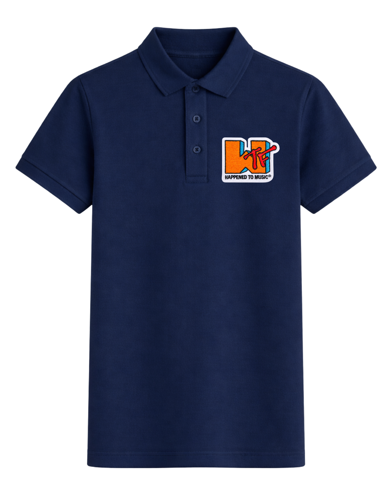 DRIPACCO© Music Classic Embroidery Polo