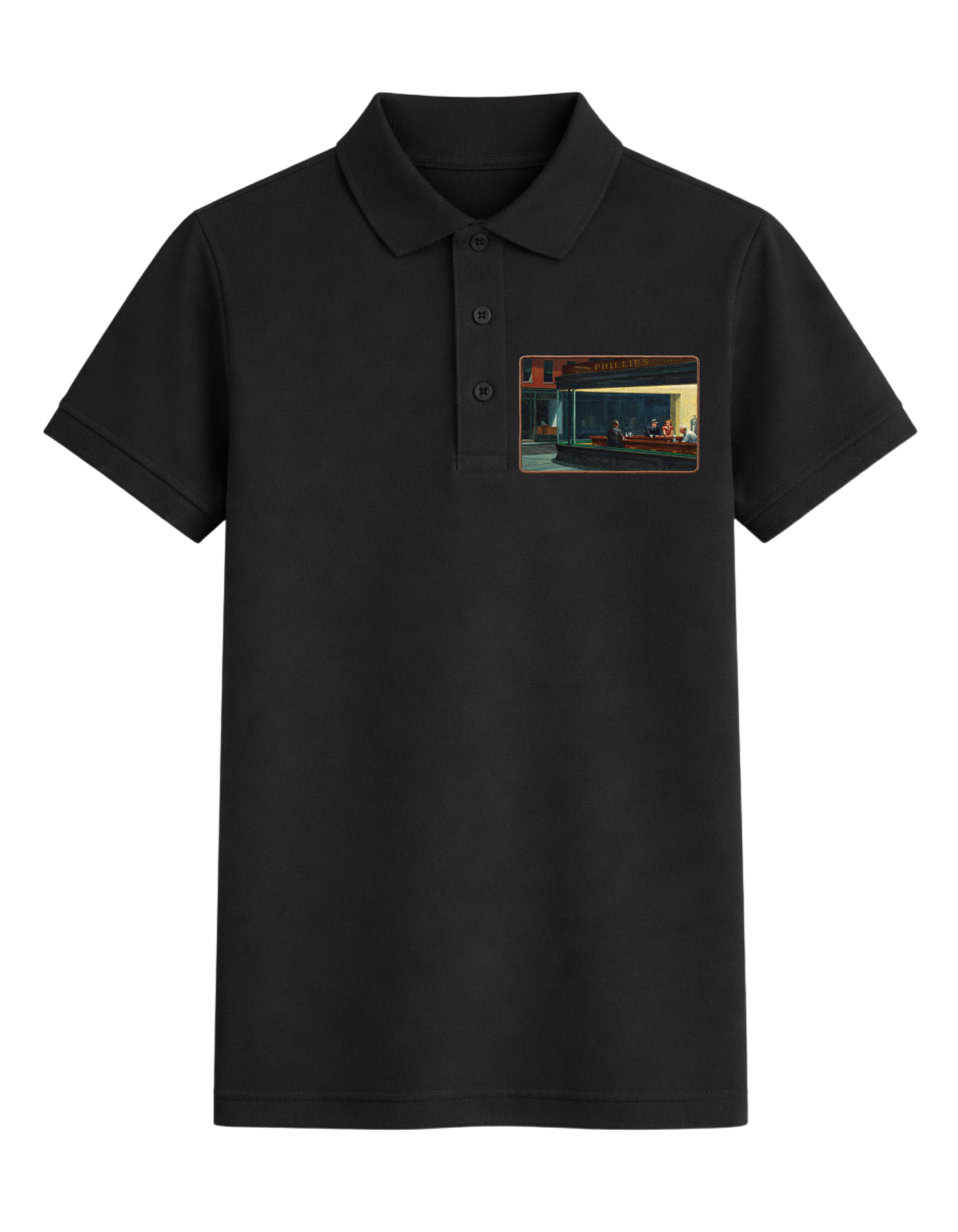 DRIPACCO© Nighthawks Classic Embroidery Polo