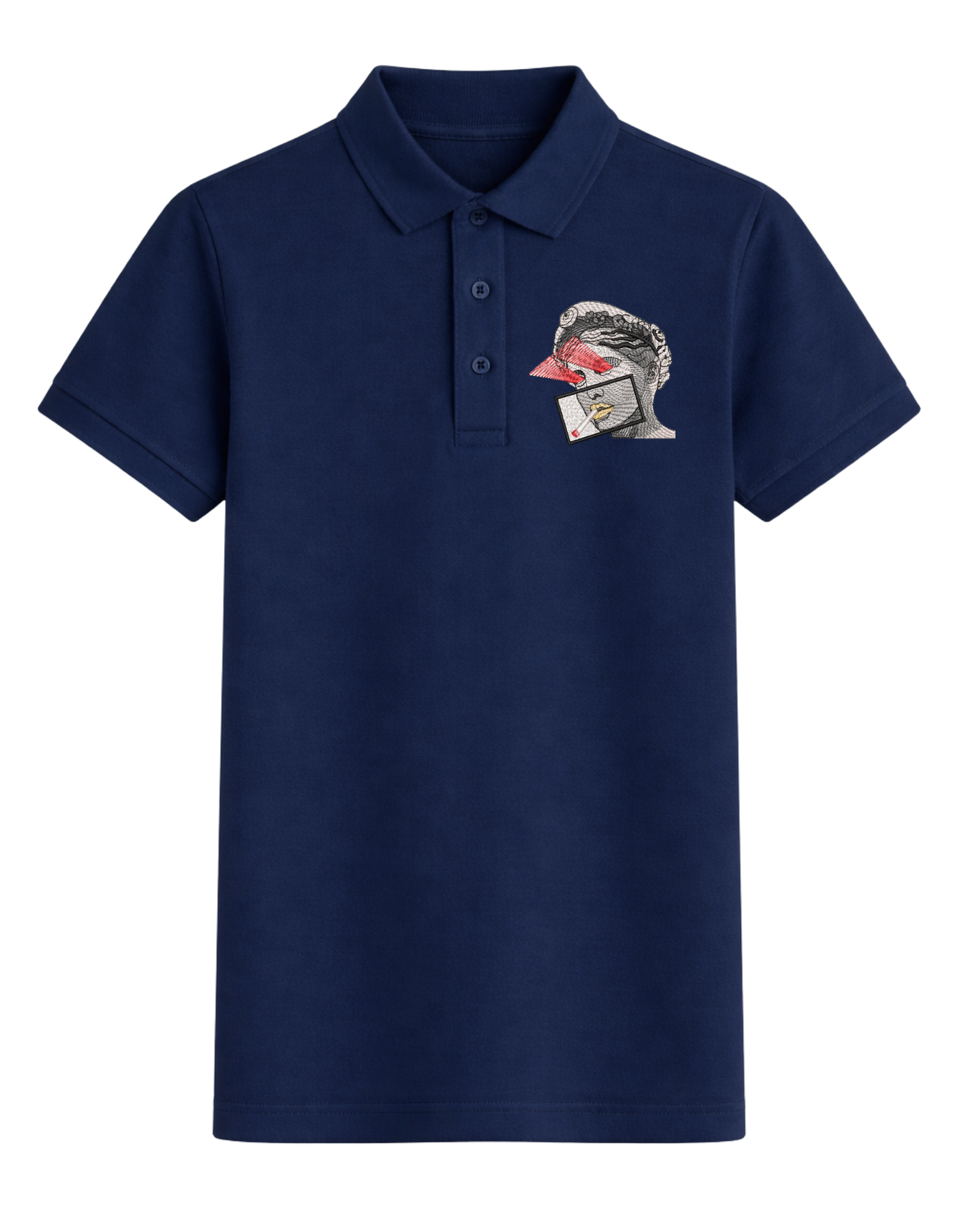 DRIPACCO© Radd Classic Embroidery Polo