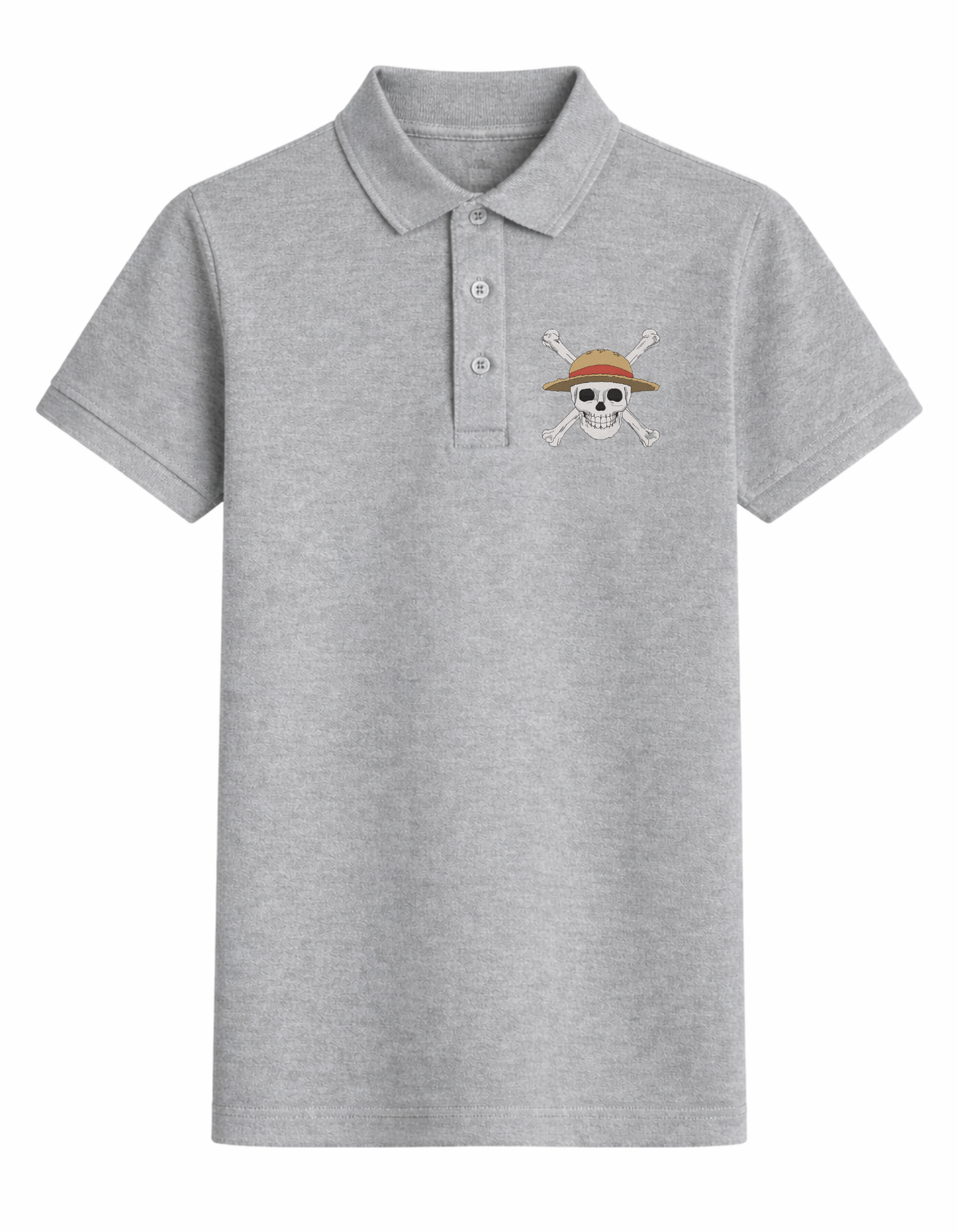 DRIPACCO© Skull  Classic Embroidery Polo