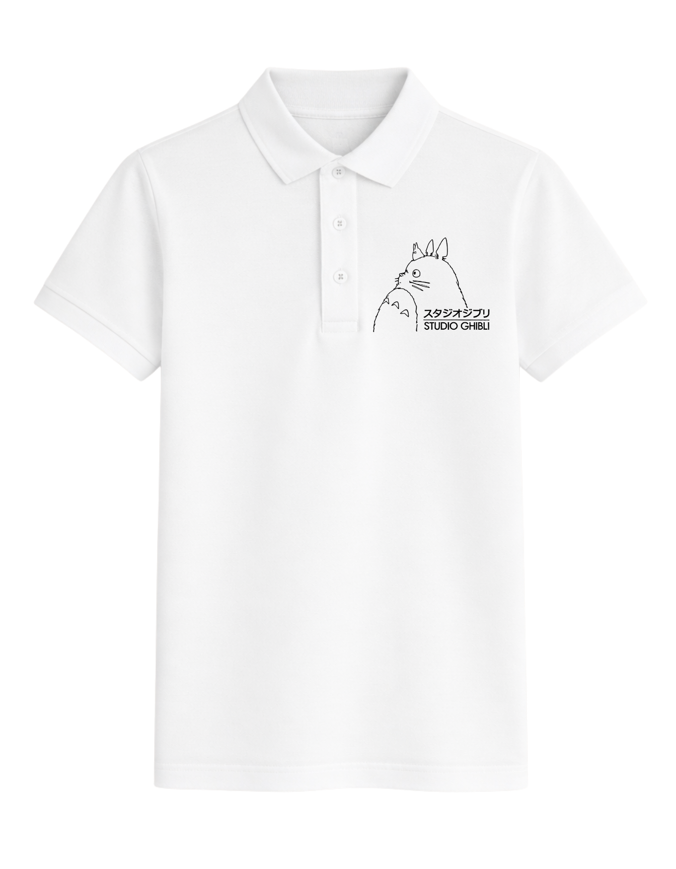 DRIPACCO© Studio Ghibli Classic Embroidery Polo