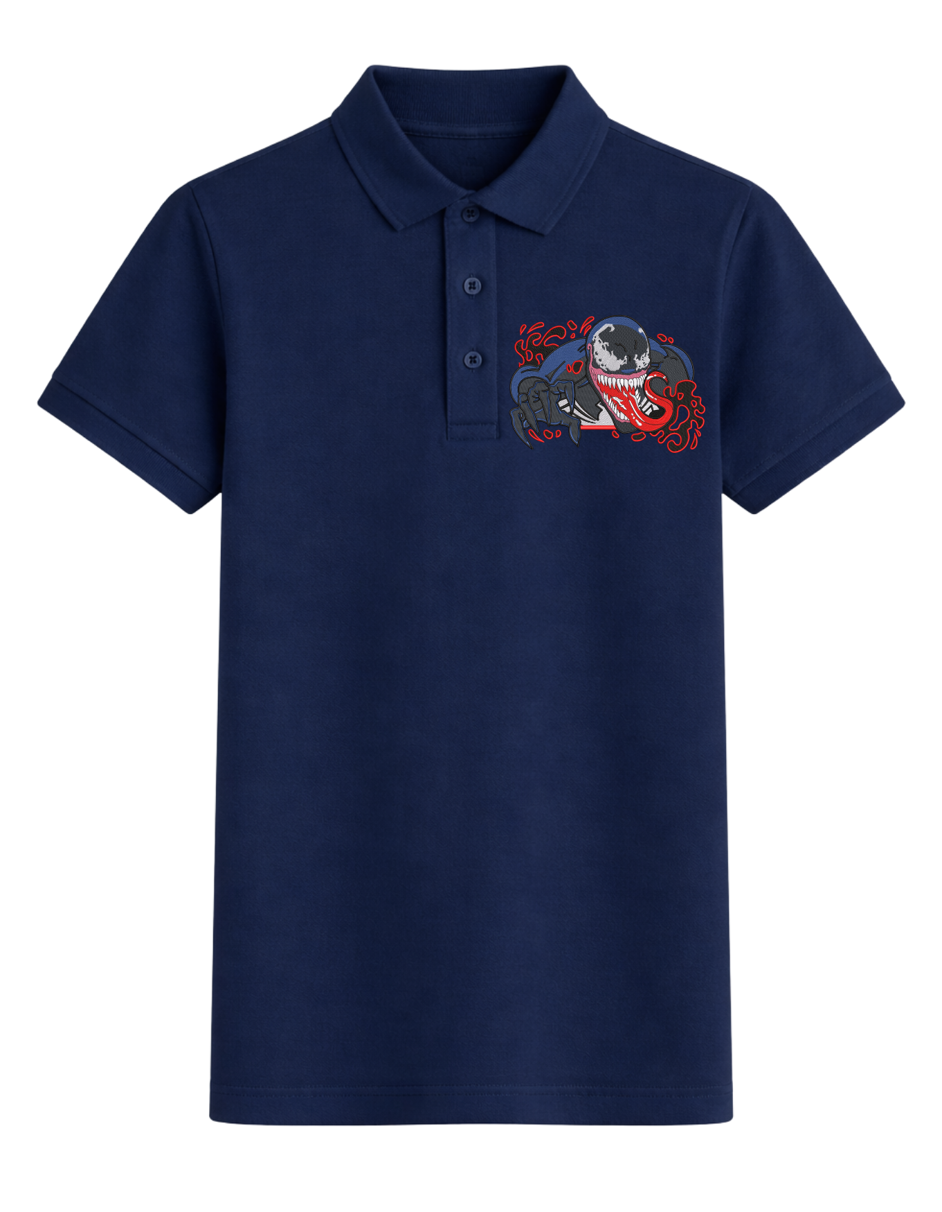 DRIPACCO© Venom Classic Embroidery Polo